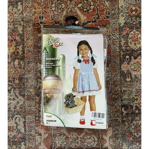 Spirit Halloween 2T The Wizard of Oz Toddler Girl Dorothy Costume